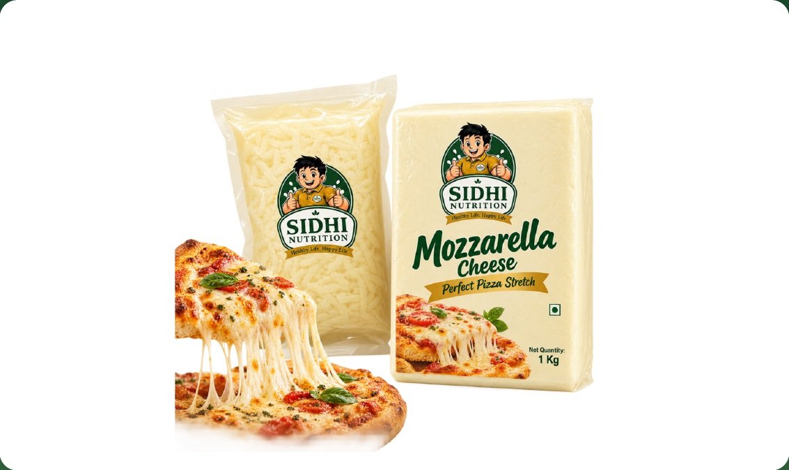 Sidhi Nutrition Mozzarella Cheese